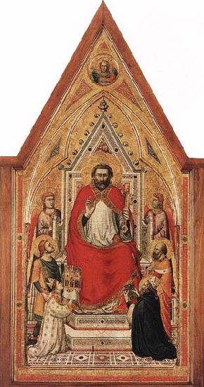  The Stefaneschi Triptych: St Peter Enthroned